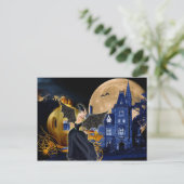 Halloween Marie Antoinette Sociere Diabolque Briefkaart (Staand voorkant)