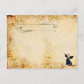 Halloween Marie Antoinette Sociere Diabolque Briefkaart (Achterkant)