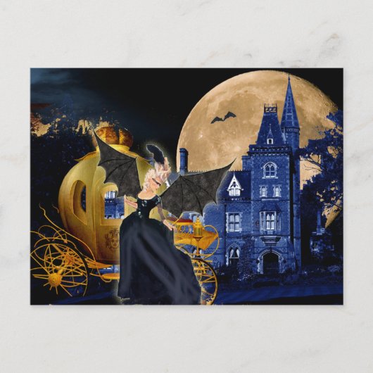 Halloween Marie Antoinette Sociere Diabolque Briefkaart (Voorkant)