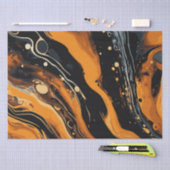 Halloween Marmeren Aquarel Swirl 10 Tissuepapier (Craft)