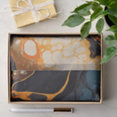 Halloween Marmeren Aquarel Swirl 11 Tissuepapier (Geschenk)