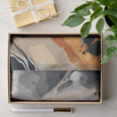 Halloween Marmeren Aquarel Swirl 16 Tissuepapier (Geschenk)