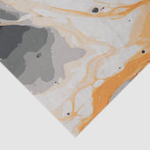 Halloween Marmeren Aquarel Swirl 16 Tissuepapier (Detail)