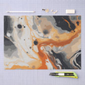 Halloween Marmeren Aquarel Swirl 16 Tissuepapier (Craft)