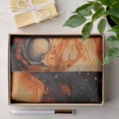 Halloween Marmeren Aquarel Swirl 2 Tissuepapier (Geschenk)