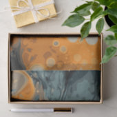 Halloween Marmeren Aquarel Swirl 3 Tissuepapier (Geschenk)