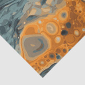 Halloween Marmeren Aquarel Swirl 3 Tissuepapier (Detail)