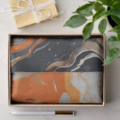 Halloween Marmeren Aquarel Swirl 6 Tissuepapier (Geschenk)