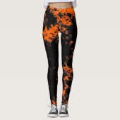 Halloween Marshmello Rave Love Leggings (Voorkant)