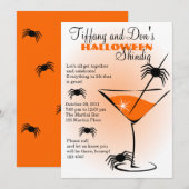 Halloween Martini Shindig! Kaart (Voorkant / Achterkant)