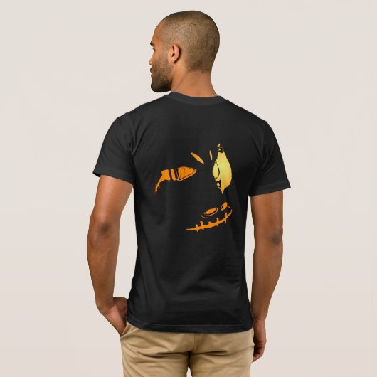 Halloween Mask T-shirt (Achterkant volledig)