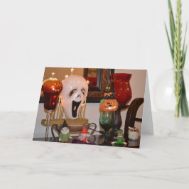 Halloween Masker en Figurines Kaart