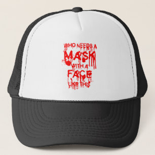 Halloween-masker Trucker Pet