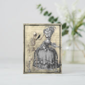 Halloween Masquerade Ball Briefkaart (Staand voorkant)