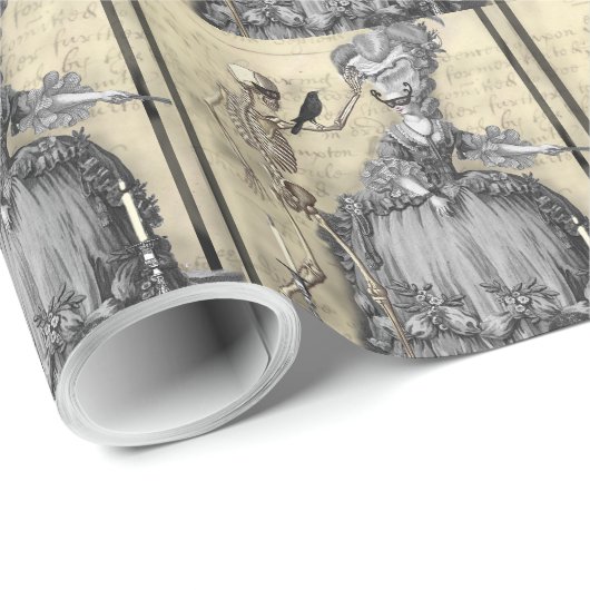 Halloween Masquerade Ball Cadeaupapier (Rol Hoek)