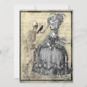 Halloween Masquerade Ball Kaart (Voorkant)