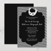 Halloween Masquerade Ball Kaart (Voorkant / Achterkant)