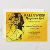  Halloween Masquerade Ball Party Uitnodiging (Voorkant)