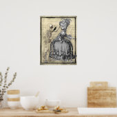 Halloween Masquerade Ball Poster (Keuken)