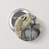 Halloween Masquerade Ball Ronde Button 5,7 Cm (Voorkant /achterkant)