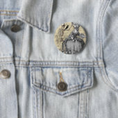 Halloween Masquerade Ball Ronde Button 5,7 Cm (In situ)