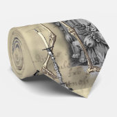 Halloween Masquerade Ball Stropdas (Opgerold)