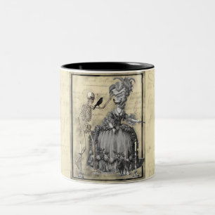 Halloween Masquerade Ball Tweekleurige Koffiemok