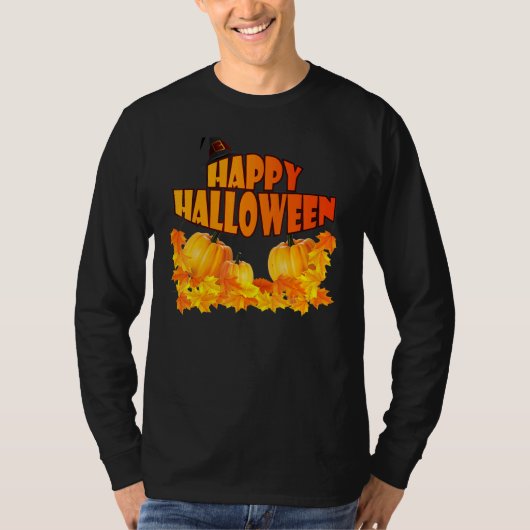 Halloween Masquerade Graphics T-shirt (Voorkant)