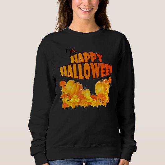 Halloween Masquerade Graphics Trui (Voorkant)