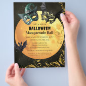Halloween Masquerade Kostuum Feest Flyer (Hand)