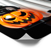 Halloween Master Builder Ghost Kinder Bouwsteen Poster (Hoek)