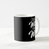 Halloween Matching Women Fun Ik ben geen heks Ik b Koffiemok (Voorkant rechts)