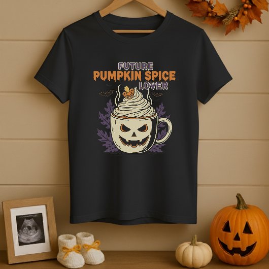 Halloween Maternity Future Pumpkin Spice Lover T-shirt