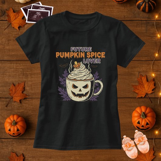 Halloween Maternity Future Pumpkin Spice Lover T-shirt