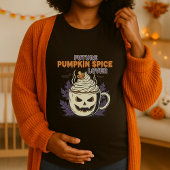 Halloween Maternity Future Pumpkin Spice Lover T-shirt