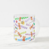 Halloween Matglas Koffiemok (Voorkant rechts)
