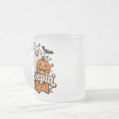 Halloween Matglas Koffiemok (Voorkant links)