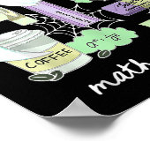 Halloween Math Teacher Ghosts Trig Or Treat Studen Poster (Hoek)