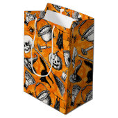 Halloween Medium Cadeauzakje (Achterkant Gekanteld)