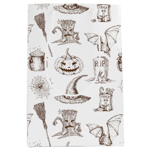Halloween Medium Cadeauzakje (Voorkant)