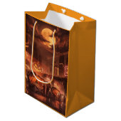 Halloween medium cadeauzakje (Voorkant Gekanteld)
