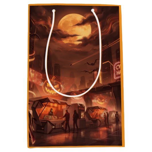 Halloween medium cadeauzakje (Voorkant)