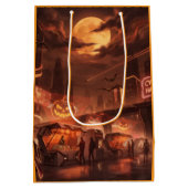 Halloween medium cadeauzakje (Achterkant)