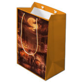 Halloween medium cadeauzakje (Achterkant Gekanteld)