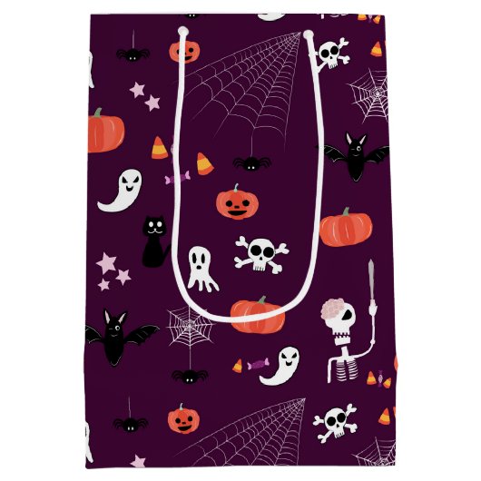 Halloween Medium Cadeauzakje (Achterkant)