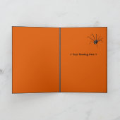 Halloween Meeting - Cat and Spider Kaart (Binnen)