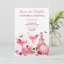 Halloween Meidenavond | Roze Cocktailparty