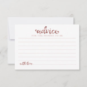 Halloween Meisje Baby shower Advies Kaarten