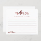 Halloween Meisje Baby shower Advies Kaarten (Voorkant / Achterkant)