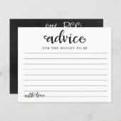 Halloween Meisje Baby shower Advies Kaarten (Voorkant / Achterkant)